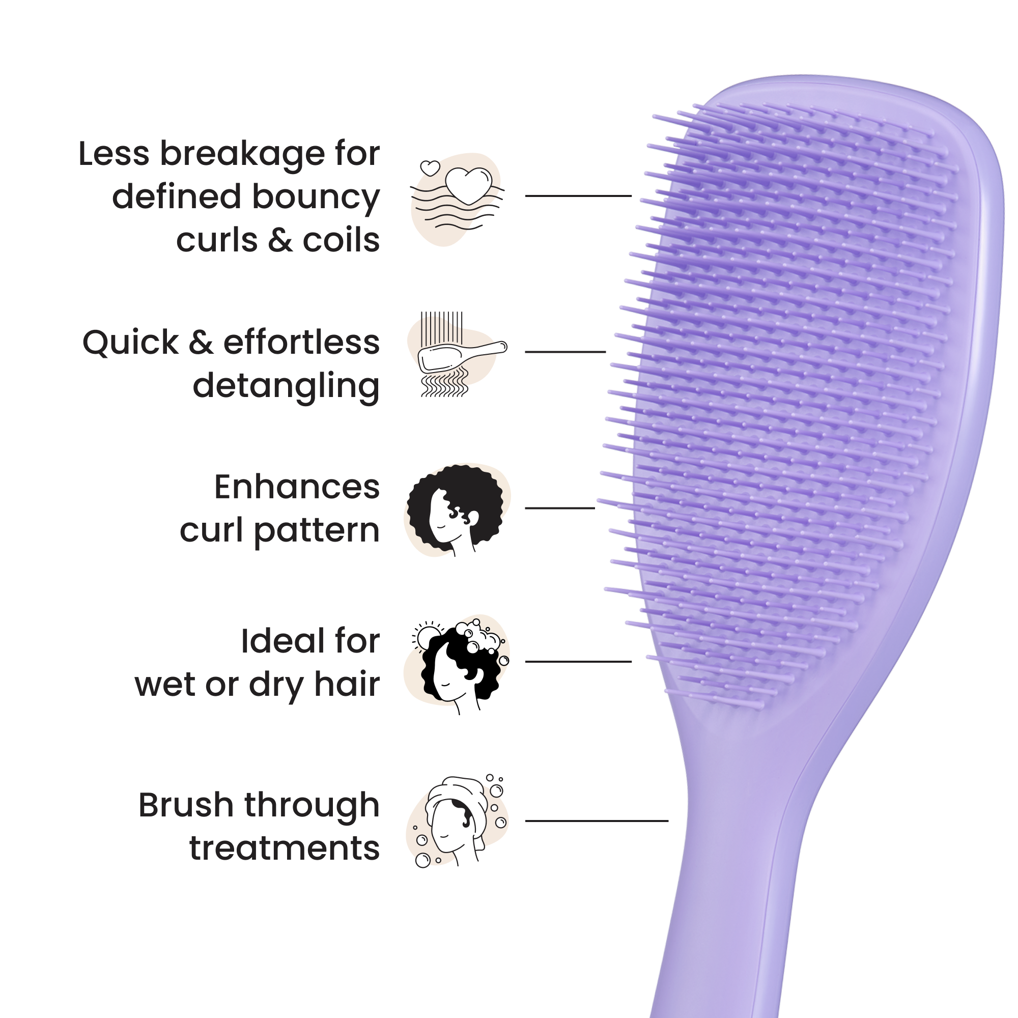 The Ultimate Detangler Naturally Curly